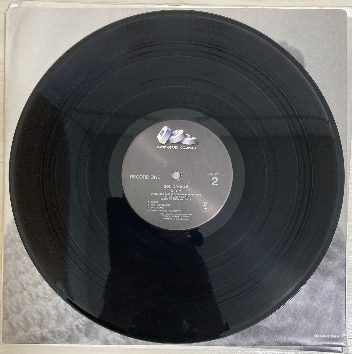 SONIC YOUTH “DIRTY” USオリジナル盤-