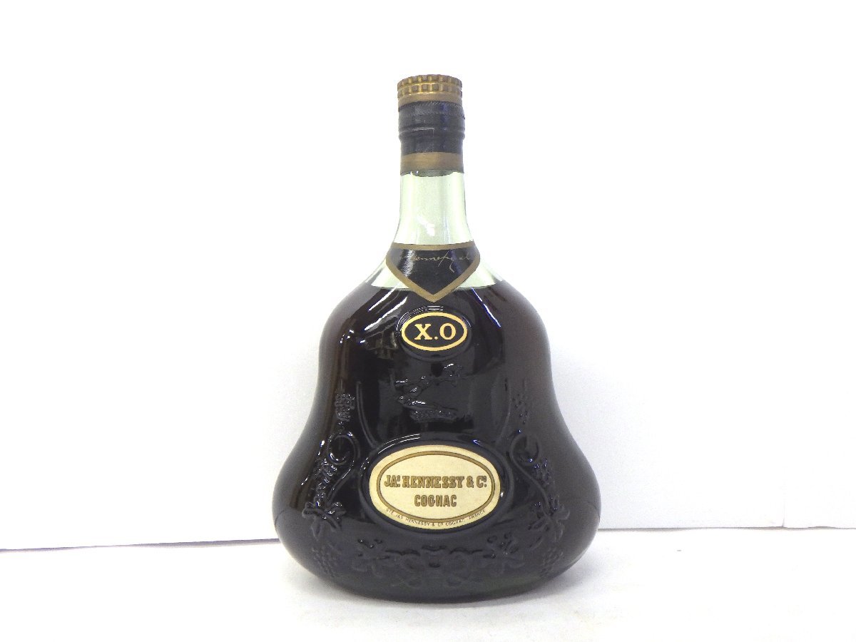 古酒 未開栓 JAs.Hennessy ジャズ ヘネシー XO 旧 グリーンボトル