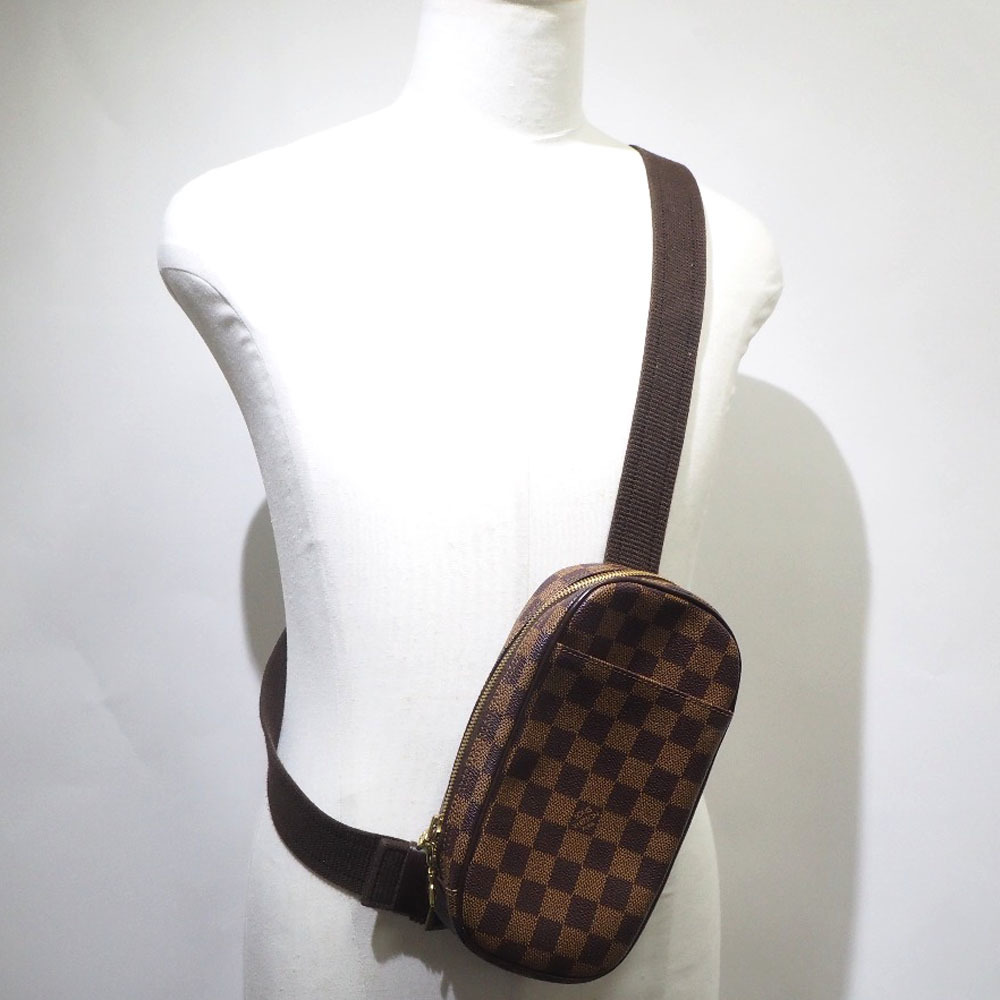 LOUIS VUITTON ルイ・ヴィトン ポシェットガンジュ スペシャルオーダー N48048 CA0094 ダミエキャンバス【H201422900】中古_画像9