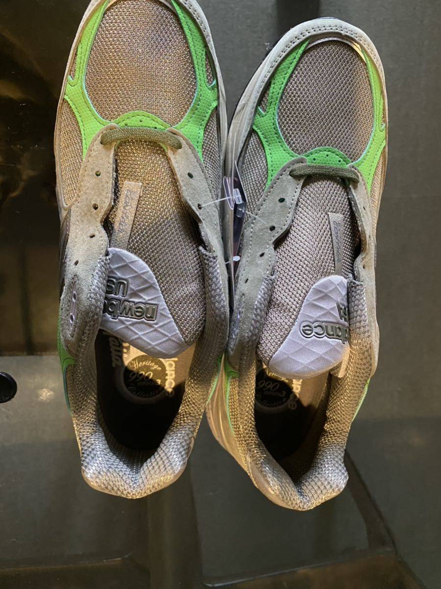New Balance x Patta M990PP3 990 V3 OLIVE US10 パタ ニューバランス