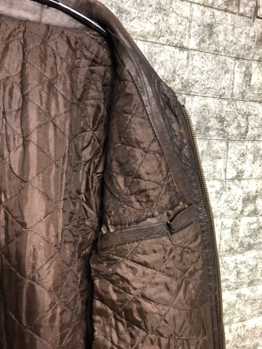 2020最新型 高品質 貴重なブラウンカラー Franch Leather フランス軍