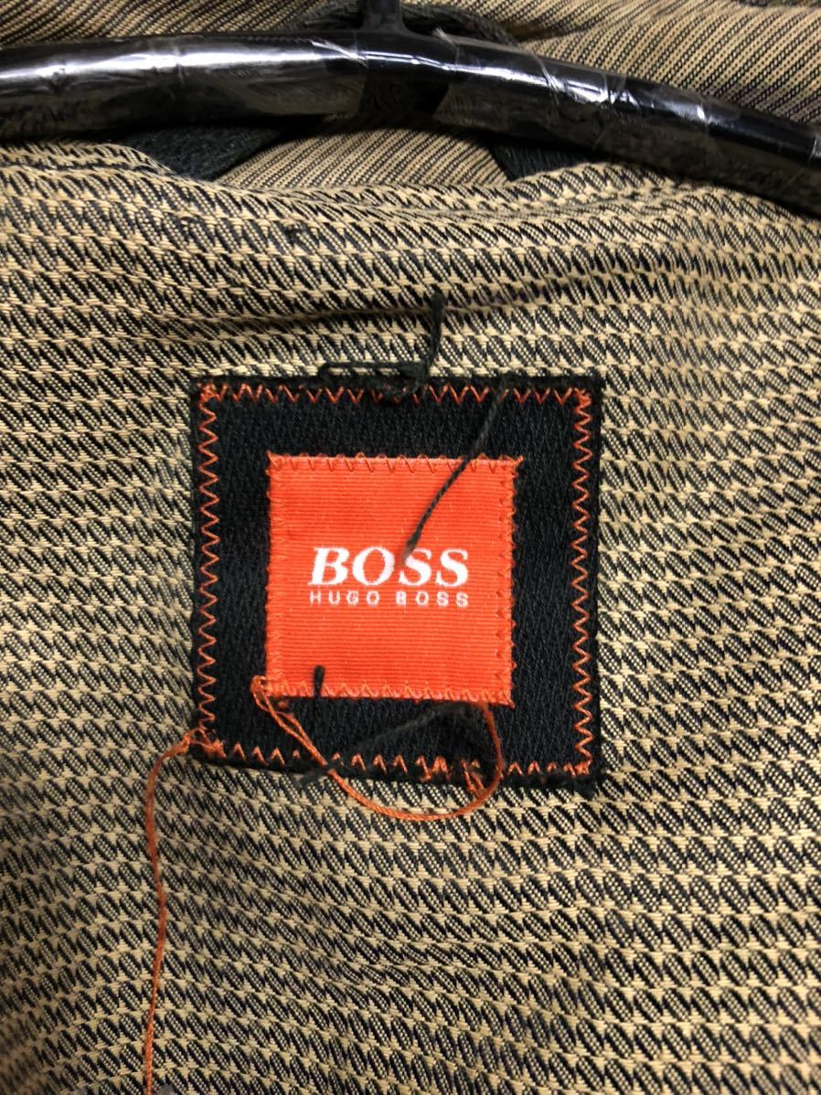 希少 ヒューゴボス HUGO BOSS OLBERS ORANGE ブラック モールスキン
