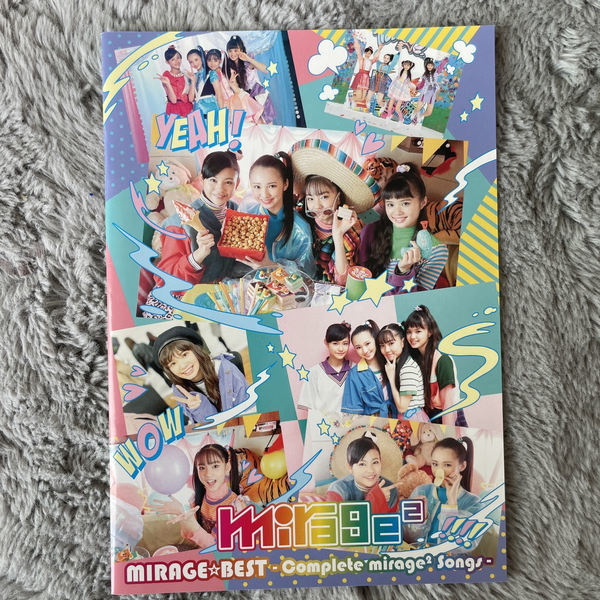 Girls2 girls2 ファントミラージュ mirage2 MIRAGE☆BEST ~Complete mirage2 Songs~  mirageオリジナル自由帳 自由帳　ノート