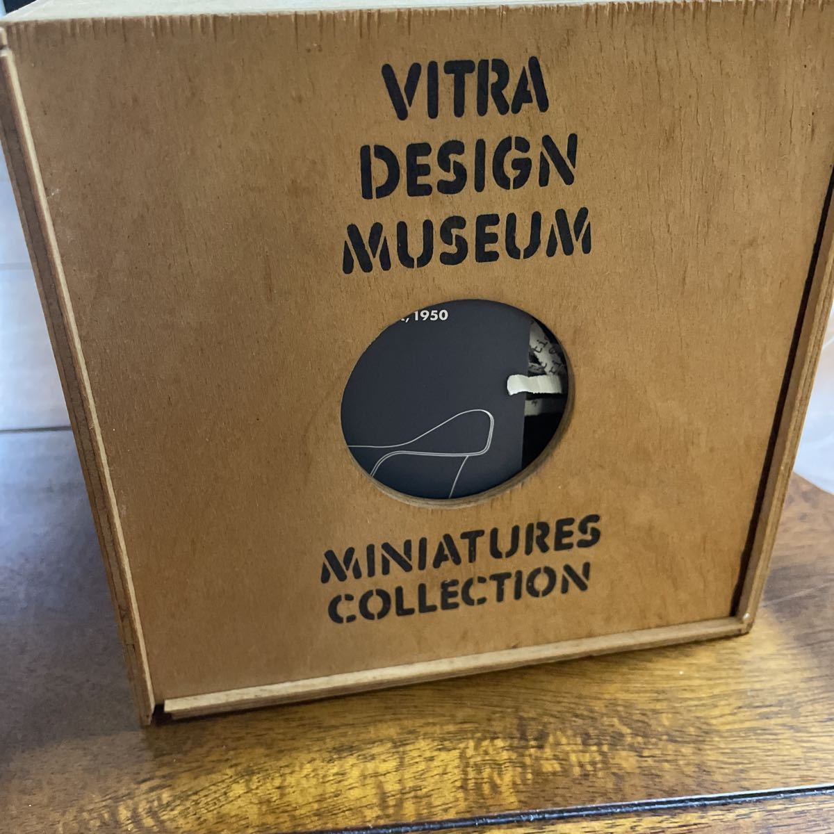 VITRA vi тигр дизайн Mu jiam стандартный товар миниатюра Eames arm ракушка стул EAMES
