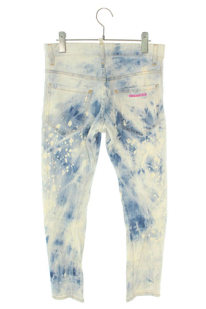 柔らかい Dsquared2 デニムシャツ 42 ブリーチ | reumareica.com