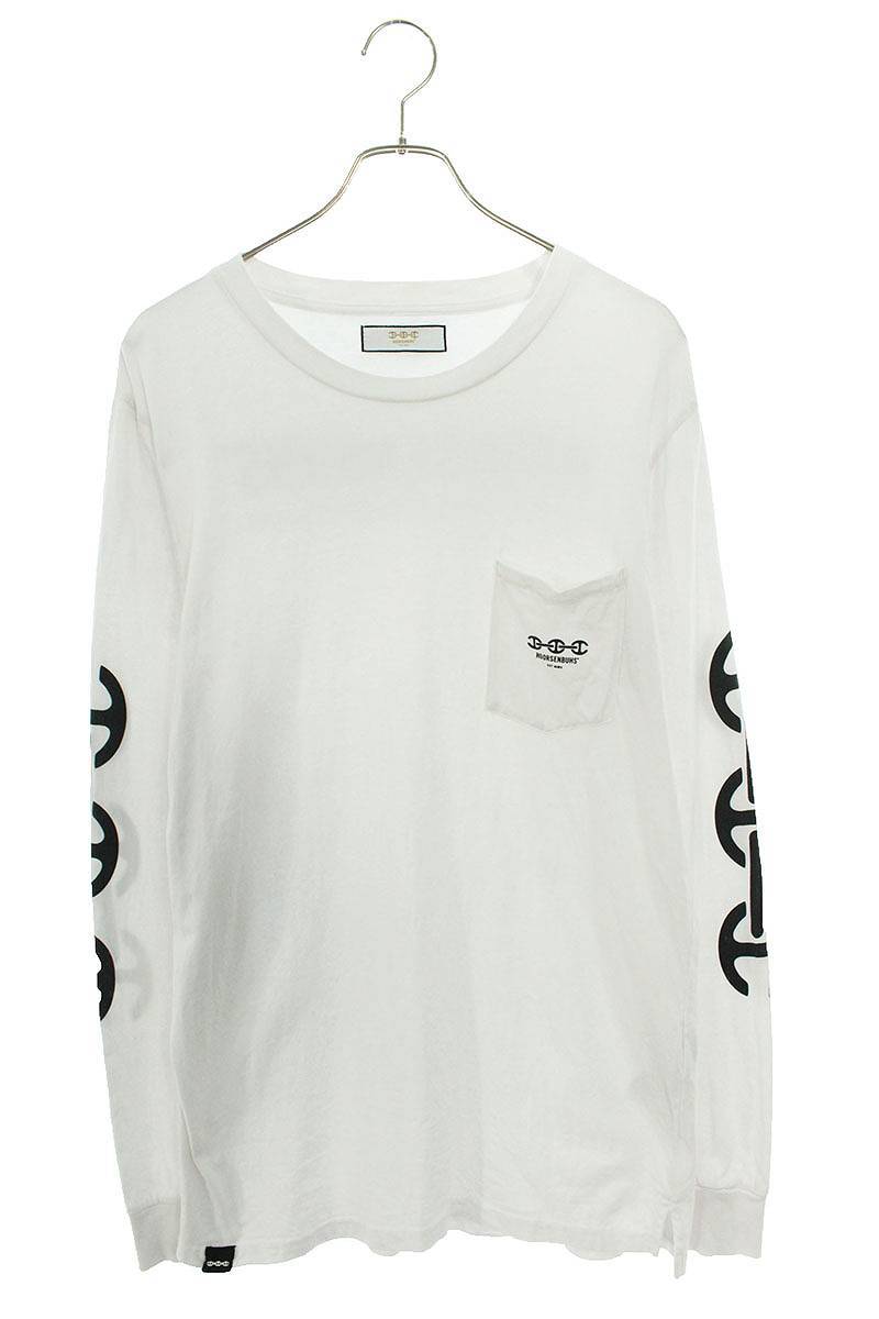 ★大人気商品★ ホーセンブース HOORSENBUHS BS99 中古 スリーブロゴプリント長袖カットソー サイズ:M T-SHIRT SLEEVE LONG HB Mサイズ ★大人気商品★ ホーセンブース HOORSENBUHS BS99 中古 スリーブロゴプリント長袖カットソー サイズ:M T-SHIRT SLEEVE LONG HB Mサイズ