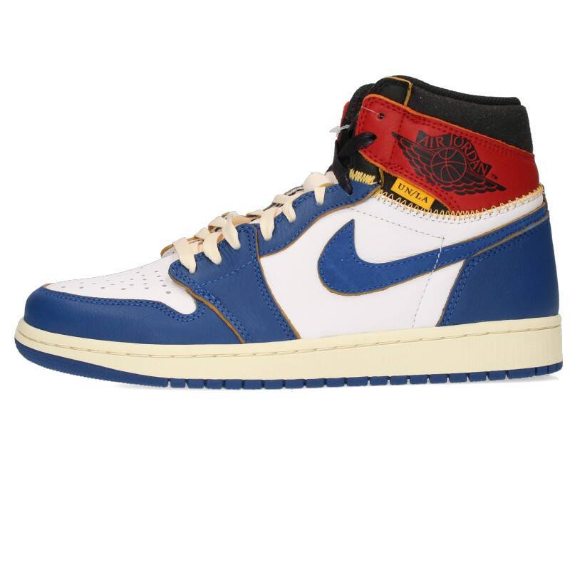 ナイキ NIKE ユニオン AIR JORDAN 1 RETRO HI NRG UNION 27cm エアジョーダン1レトロハイスニーカー 中古 SB01_画像1