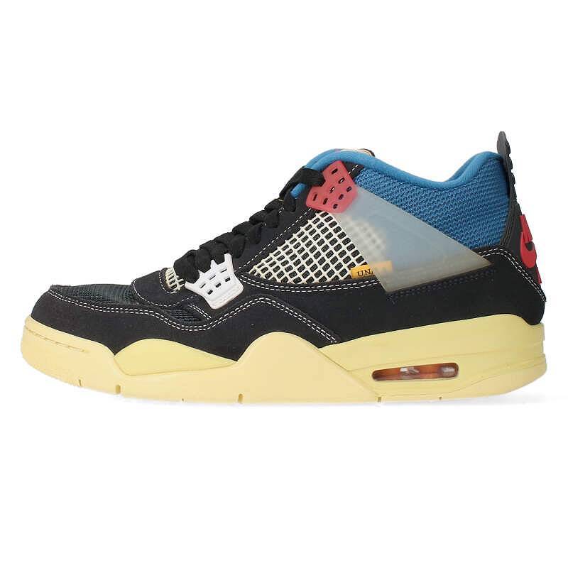 2022年最新春物 ナイキNIKE×ユニオンUNION□AIR JORDAN4ジョーダン