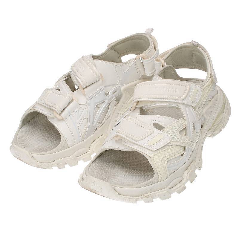 バレンシアガ BALENCIAGA TRACK SANDAL サイズ:43 トラックサンダル 中古 SB01