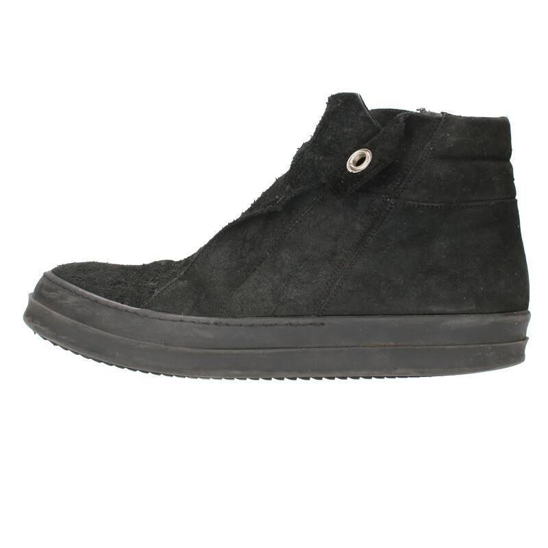 数々の賞を受賞 Owens Rick リックオウエンス ISLAND BS55 中古 サイドジップスエードレザースニーカー サイズ:41 DUNK/アイランドダンク 男性用 数々の賞を受賞 Owens Rick リックオウエンス ISLAND BS55 中古 サイドジップスエードレザースニーカー サイズ:41 DUNK/アイランドダンク 男性用