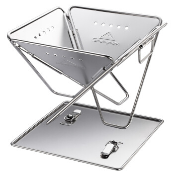 *CAMPING MOON* camping moon *.. fire pcs. set *MT-025FLY* barbecue stove *. fire pcs. set * side tray attaching * carrying portable cooking stove *1