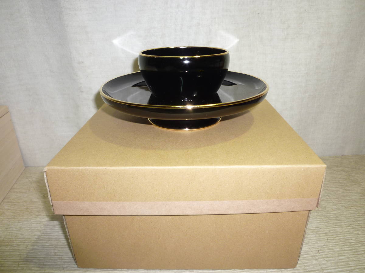 新品・唐物天目台」 塗師・中村宗悦作 尼崎台 桐共箱 新品・唐物天目台」 塗師・中村宗悦作 尼崎台 桐共箱