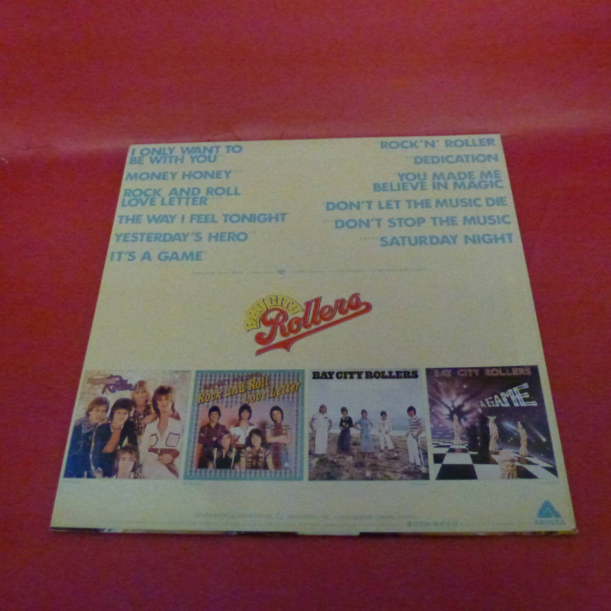 L2-221125-レコード★LPベイ・シティ・ローラーズ / BAY CITY ROLLERS- b.c.r.グレイテスト・ヒッツ／ハートで歌おう / greatest hits_画像3