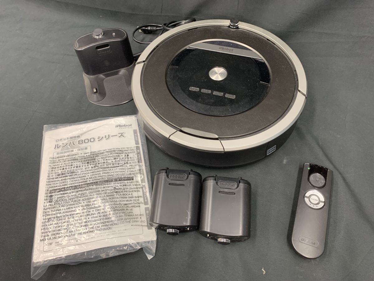 1201-201MK⑨17479　ロボット掃除機　iRobot　Roomba　870　アイロボット　ルンバ　説明書・付属品付き_画像1