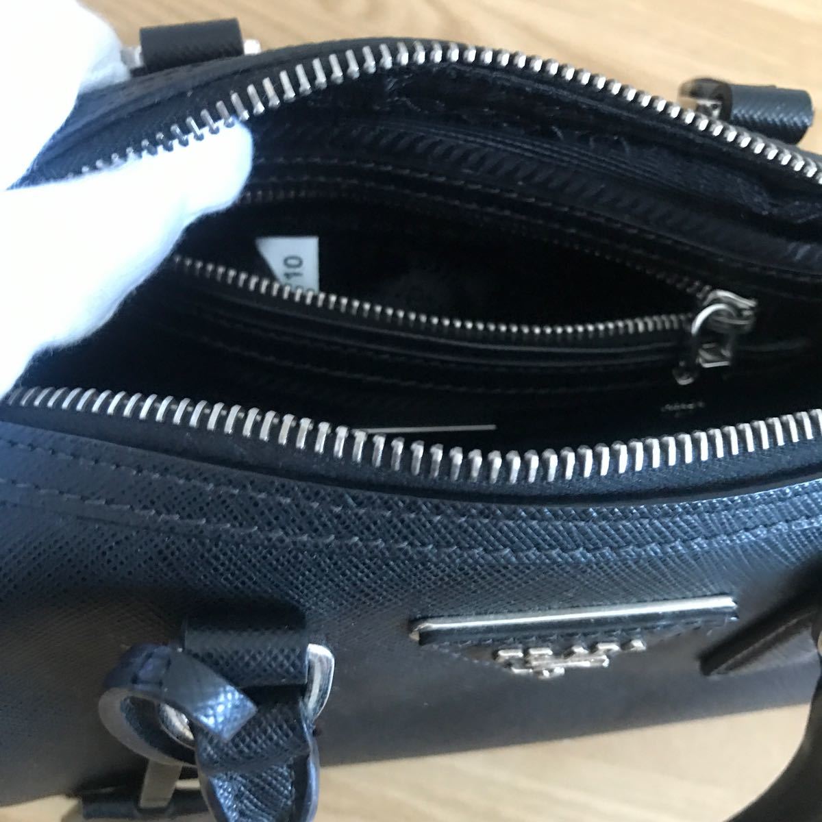 美品 PRADA プラダ 2way ミニボストンバッグ ショルダーバッグ 美品 PRADA プラダ 2way ミニボストンバッグ ショルダーバッグ