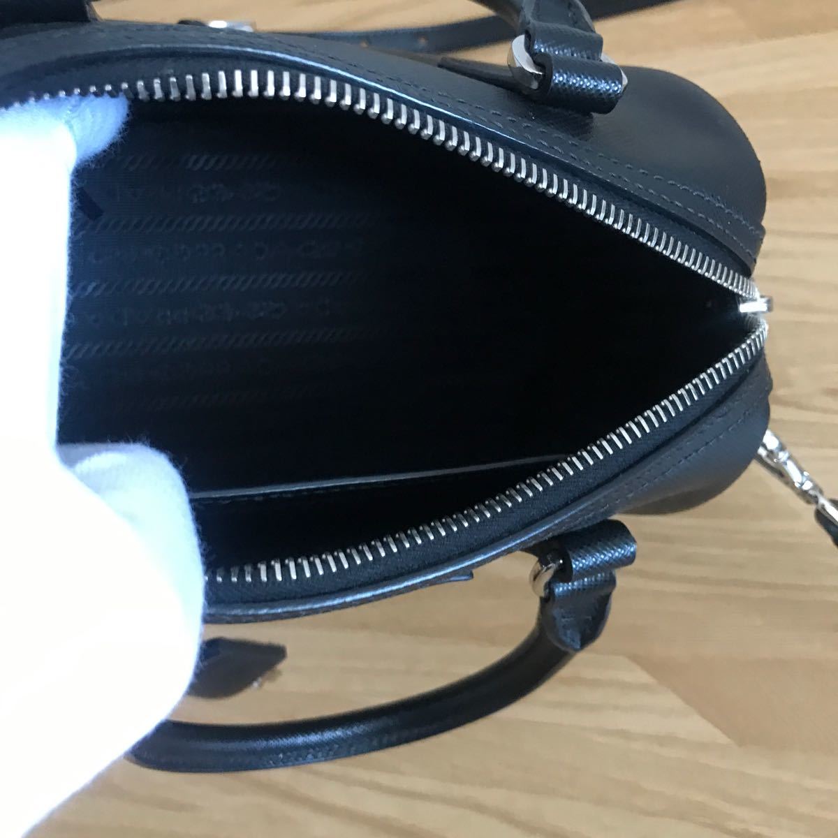 美品 PRADA プラダ 2way ミニボストンバッグ ショルダーバッグ 美品 PRADA プラダ 2way ミニボストンバッグ ショルダーバッグ