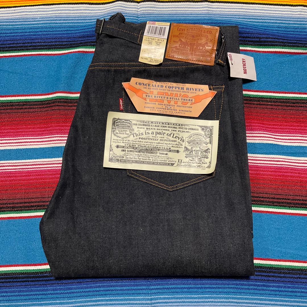 1937 501XX MADE IN JAPAN -DEADSTOCK- W35 L36 LVC LEVI'S VINTAGE CLOTHING 日本製　新品未使用品