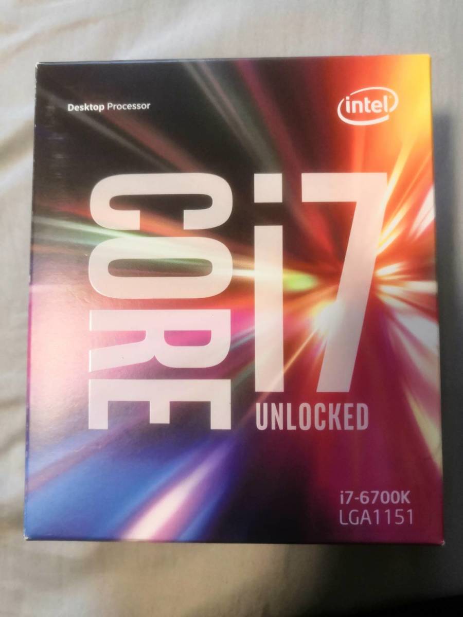Intel Core i7 6700K BOX 国内正規品 動作確認済み CPU LGA1151 4コア8