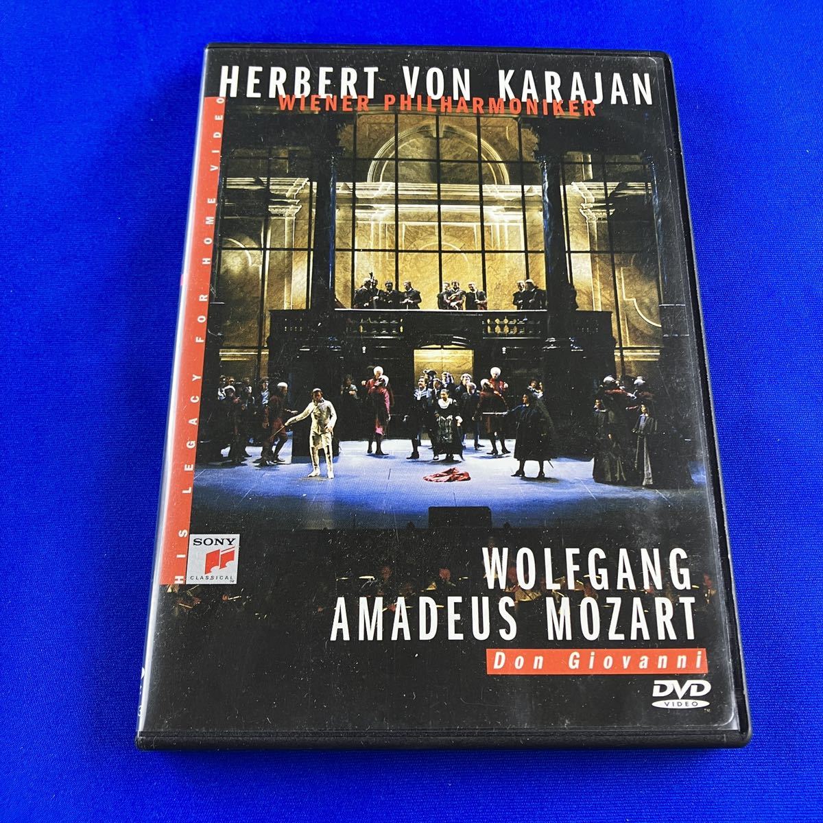 SD2 HERBERT VON KARAJAN WINER PHILHARMONIKER DVD WOLFGANG AMADEUS MOZART 輸入盤_画像1