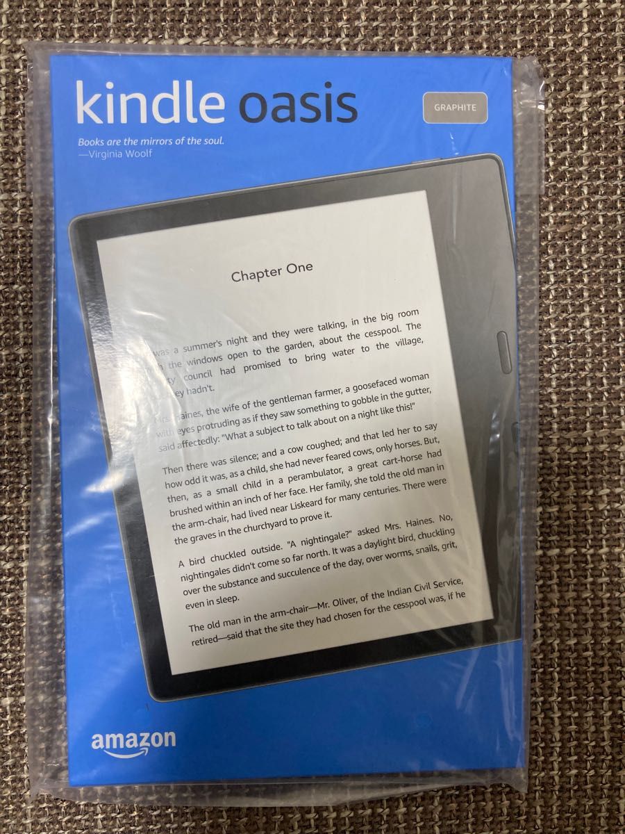 メーカー純正品[充電不要 1年保証] 【新品未開封】Kindle Oasis 電子