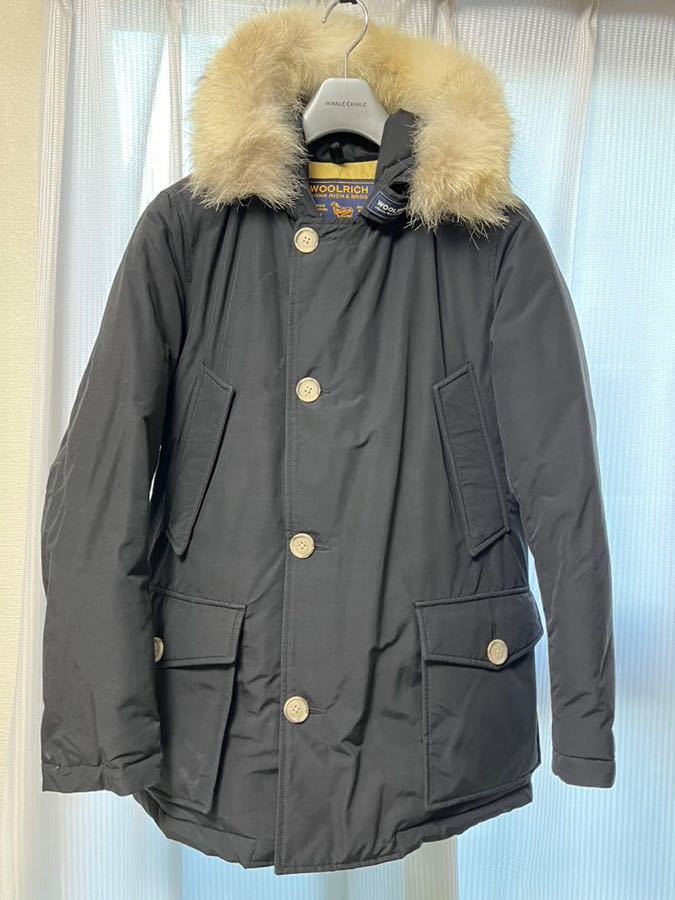 2021新作モデル ウールリッチWOOLRICHモルドバ製XS黒アークティック