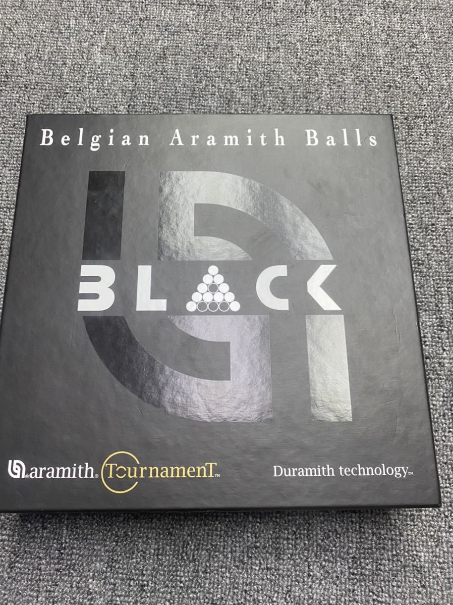 Aramith アラミストーナメント TV BLACK デュラミス(箱有) - ビリヤード