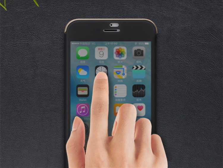 iphone8 ケース アイフォン8 カバー iphone7 ケース Apple 4.7インチ スマホケース 保護カバー 横開き 透明ケース ビジネス シンプル_画像3