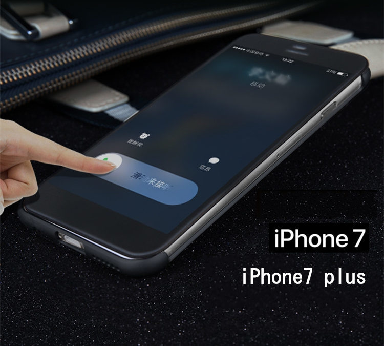 iphone8 ケース アイフォン8 カバー iphone7 ケース Apple 4.7インチ スマホケース 保護カバー 横開き 透明ケース ビジネス シンプル_画像1