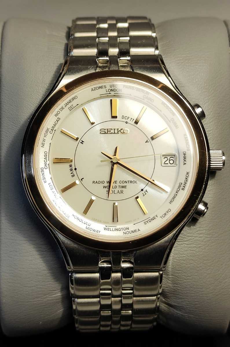 ソーラー、電波、希少】SEIKO セイコー ドルチェ SADT011 トノー型