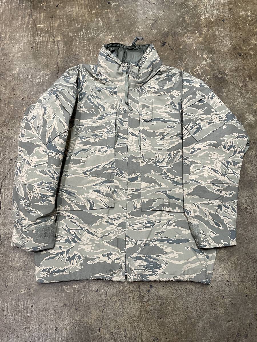 希少！未使用品！希少サイズ！米軍実物！USA製！ECWCS ACU GORE-TEX ゴアテックスパーカー MILITARY 迷彩 ミリタリー 大きいサイズ(M-R)511