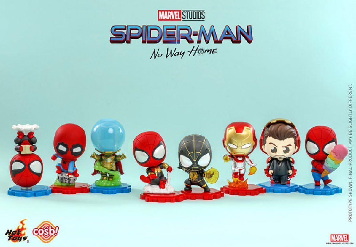 スパイダーバース６体セット 非売品 ノーウェイホーム コスビ