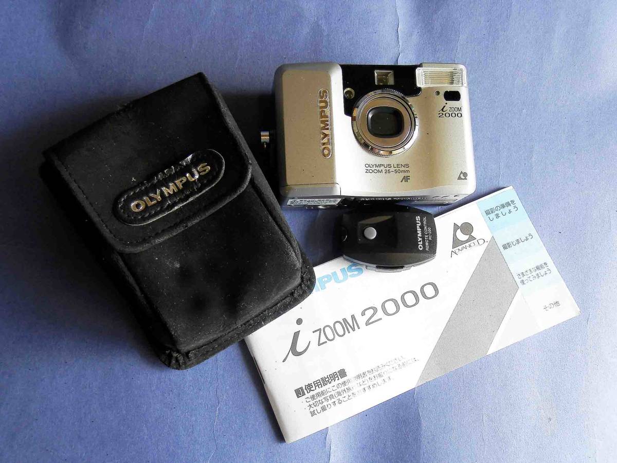 79%OFF!】 送付料込み 作動未確認 オリンパスｉズーム２０００ OLYMPUS ｉ ZOOM ２０００ 小型ＡＰＳフィルム コンパクトカメラ 