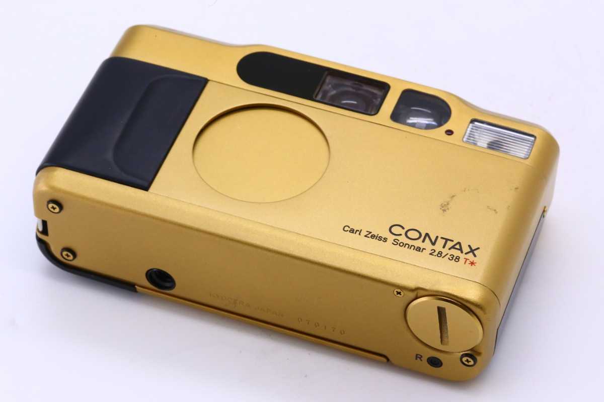 若者の大愛商品 CONTAX ゴールド T2 コンタックス フィルムカメラ