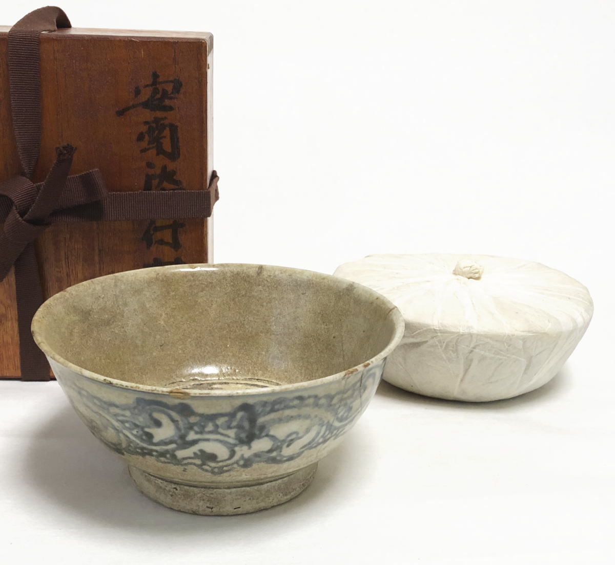 時代提げ物 古七宝 三つ葉葵文 印籠 V 6629 時代提げ物 古七宝 三つ葉葵文 印籠 V 6629 (TAKIYA】 『葵御文