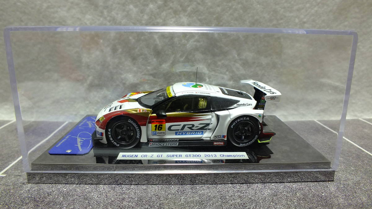 1/43 エブロ 無限 CR-Z スーパーGT 2013ｙ チャンピオンの画像2