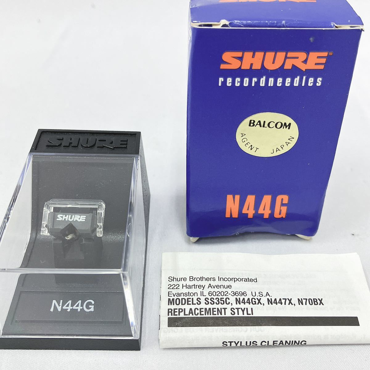 予約販売品】 SHURE N44G 交換針 未使用 sushitai.com.mx