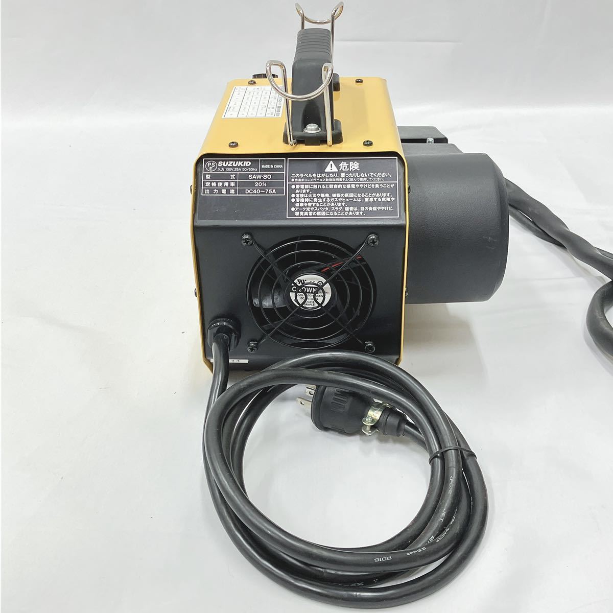 Yahoo!オークション - RYOBI リョービ 半自動溶接機 SAW-80 100V Yahoo!オークション - RYOBI リョービ 半自動溶接機 SAW-80 100V