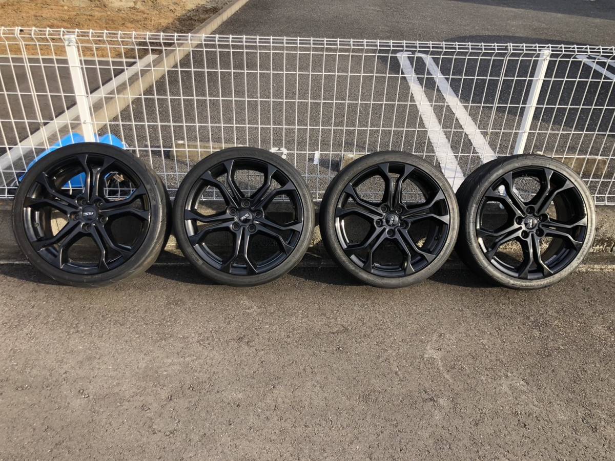 タイヤホイールセット ルーテシア RS 純正+ナンカン NS-2R 225/35/R18