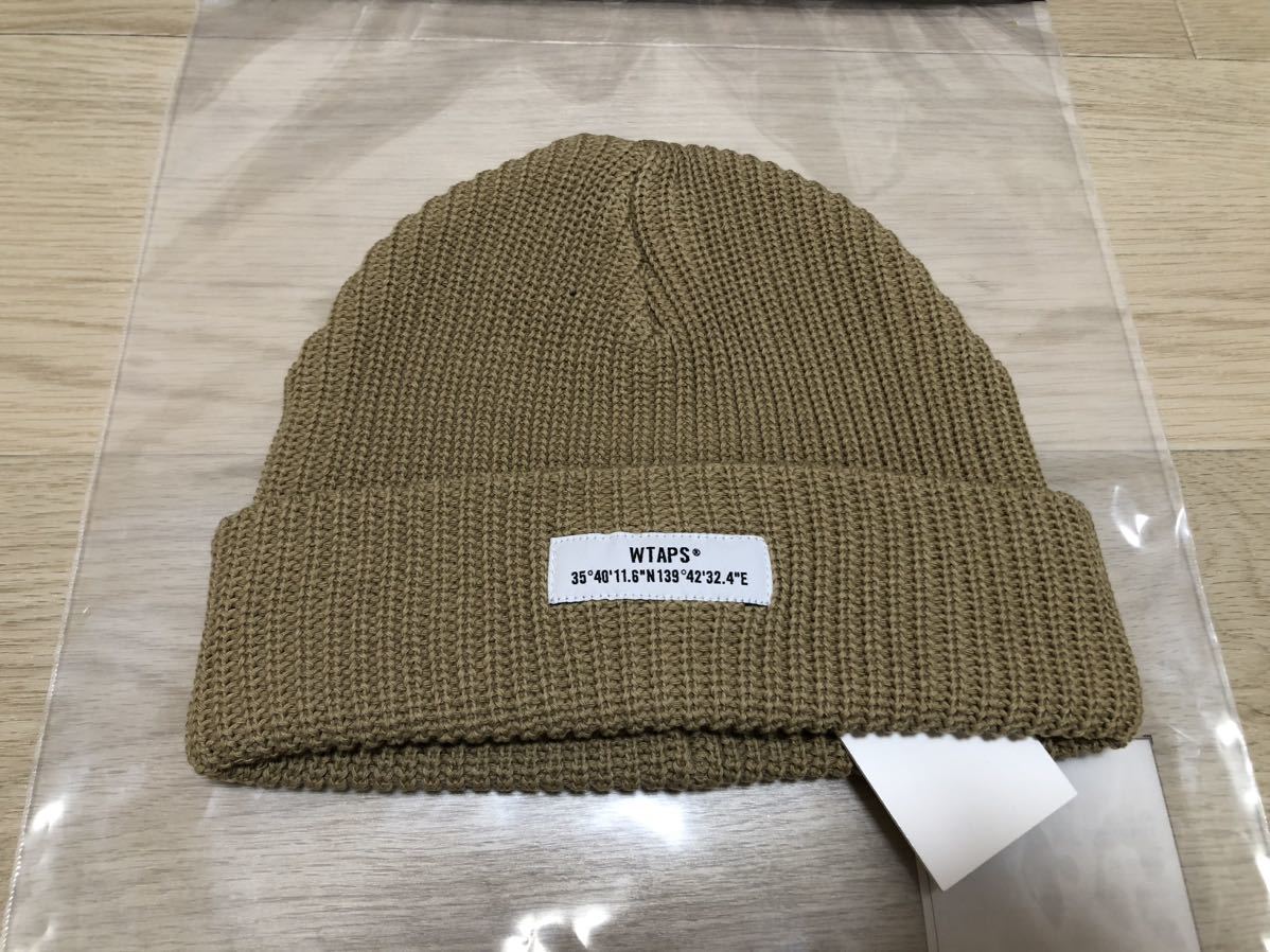 新品・タグ付】WTAPS ダブルタップス BEANIE COOLMAXキャップ
