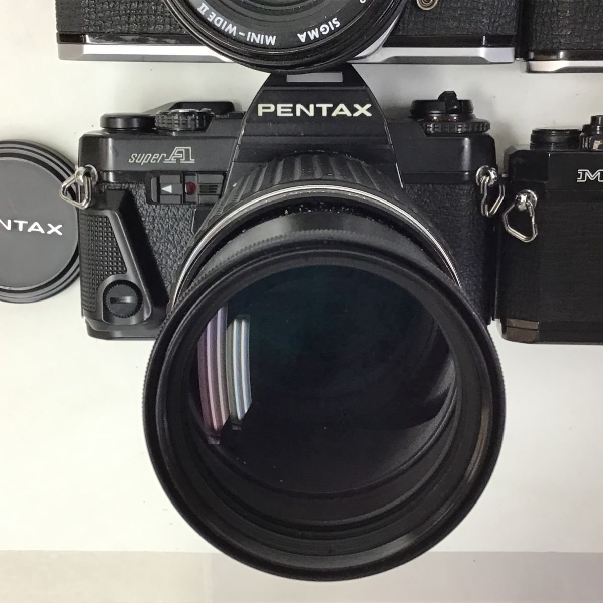 Pentax Super A KX MX + レンズ 2.8/28 2/50 3.5/135 他 一眼レフ 5点 
