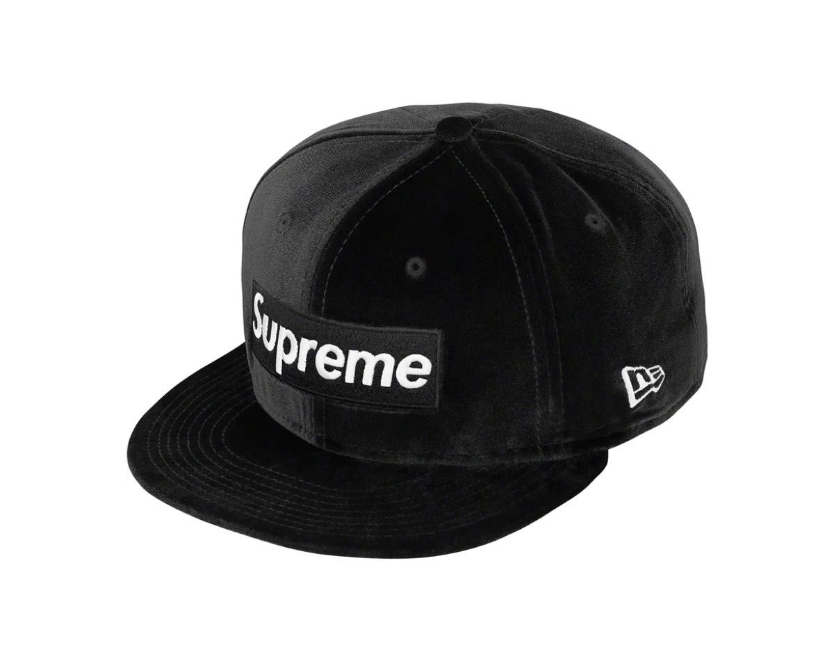 Supreme Velour Box Logo New Era シュプリーム  ベロア ボックス ロゴ ニュー エラ 