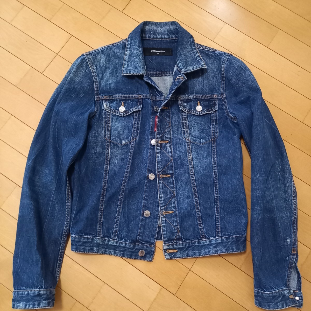 ディースクエアード デニムジャケット Gジャン Dsquared2 メイ ディースクエアード デニムジャケット Gジャン Dsquared2 メイ