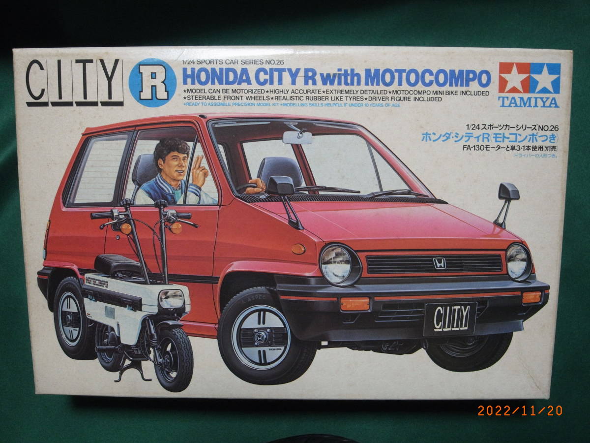 話題の人気 シティR ホンダ - Yahoo!オークション モトコンポ付き 小鹿 1/24 ホンダ
