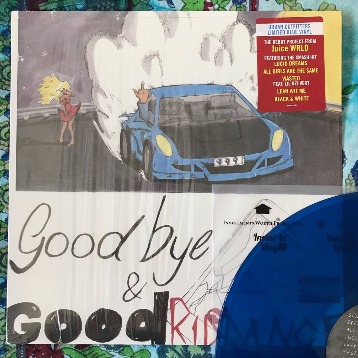 人気 定番の中古商品 Juice WRLD - Goodbye Good Riddance Blue Color LP Vinyl Record UO Near Mint 海外 即決 sksservices.com sksservices.com