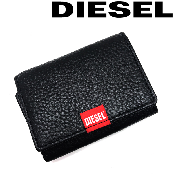 DIESEL ディーゼル 財布 ブランド EASY TUBE レザー ブラック X09013-PR013-T8013