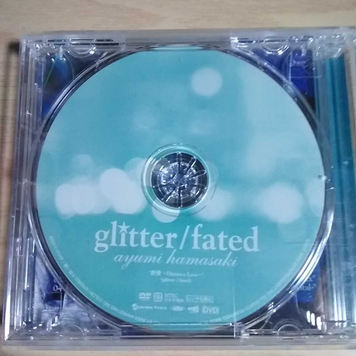 EF055　CD+DVD　浜崎あゆみ glitter/fated　CD　１．glitter"original mix"_画像2