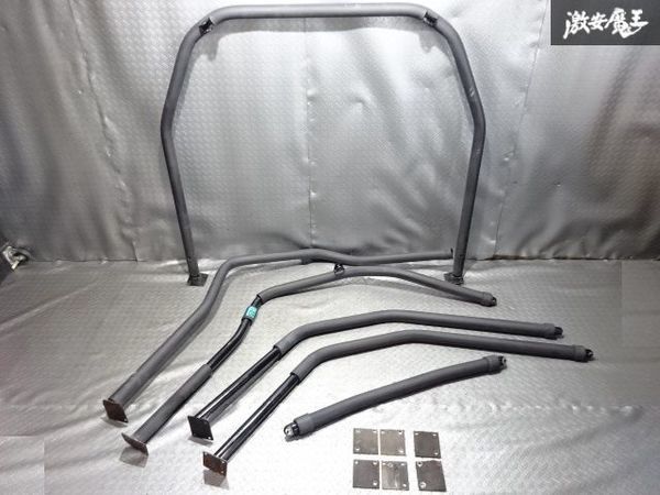  after market Alpha Romeo 145 6 point type roll bar roll cage steel made reinforcement rigidity up shelves 2S