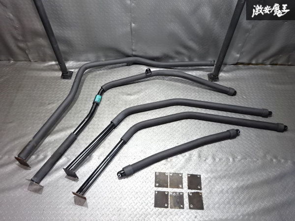 after market Alpha Romeo 145 6 point type roll bar roll cage steel made reinforcement rigidity up shelves 2S