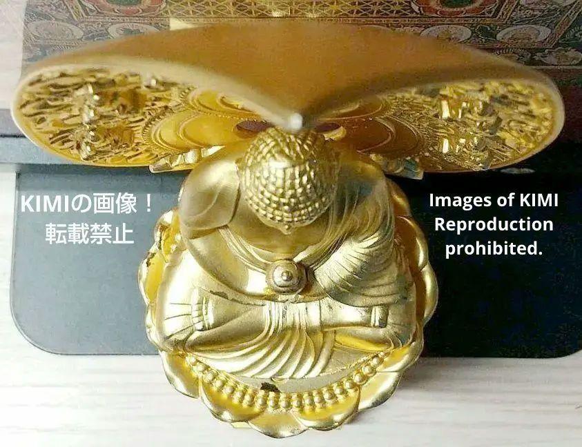仏像　薬師如来座像　高さ18cm　合金製　牧田秀雲　仏教美術　やくしにょらい_画像6