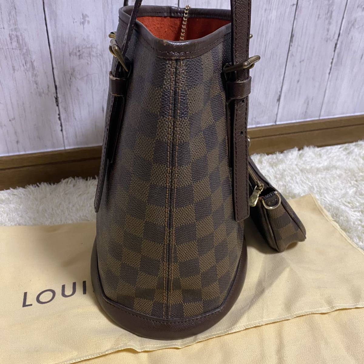 ルイヴィトン ダミエ マレ バケツ型 ショルダーバッグ LV N42240 | www